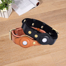 Load image into Gallery viewer, Leather Airtag Collar
