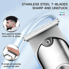 Load image into Gallery viewer, Stainless Steel USB Hair Shaver