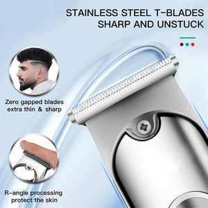 Stainless Steel USB Hair Shaver