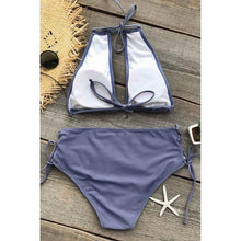 Load image into Gallery viewer, Halter Bikini Set Swimsuit