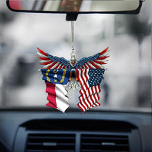 Load image into Gallery viewer, Eagle Flag Hanging Ornament for Car