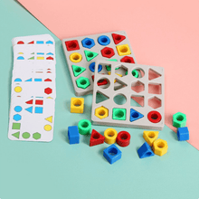 Load image into Gallery viewer, Shape Matching Game Color Sensory Educational Toy
