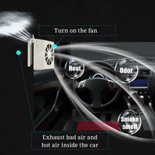 Load image into Gallery viewer, Solar Car Exhaust Heat Exhaust Fan