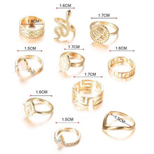 Load image into Gallery viewer, Vintage Knuckle Rings Set