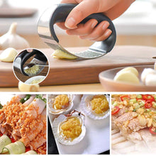Load image into Gallery viewer, Premium Stainless Steel Garlic Press, Garlic Press Cooking Tool