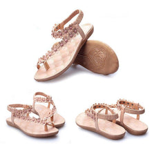 Load image into Gallery viewer, Dainty Floral Sandals for Women