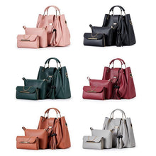 Load image into Gallery viewer, Ladies Fashion Purses and Handbags 3 PCS Sets