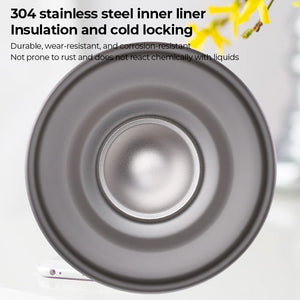 Car Cup 304 Stainless Steel Thermos Flask