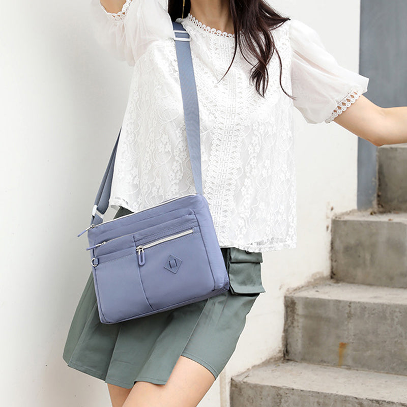 Women Lightweight Multi-Pocket Shoulder Bag – lifesuny