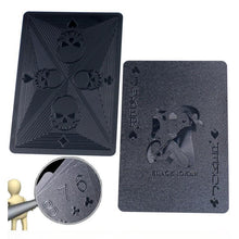 Load image into Gallery viewer, Waterproof Black Diamond Playing Cards