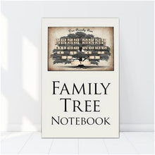 Load image into Gallery viewer, Family Tree Notebook