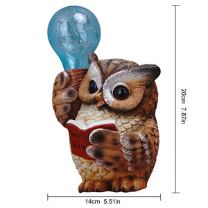 Owl Solar Ornament