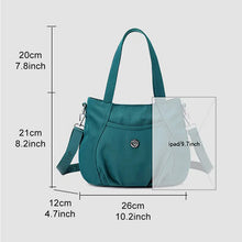Load image into Gallery viewer, Women&#39;s Crossbody Lightweight Multi-Pocket Zipper Pocket Nylon Shoulder Bag