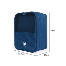 Load image into Gallery viewer, Multilayer Travel Shoe Bag
