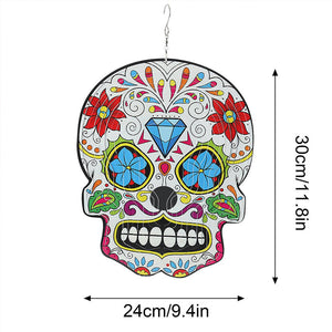 Sugar Skull Wind Spinners