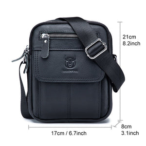 PU Leather Crossbody Bag for Men