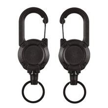 Load image into Gallery viewer, Outdoor Automatic Retractable Wire Rope Luya Anti-theft Tactical Keychain