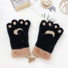 Load image into Gallery viewer, Plush bear claw gloves