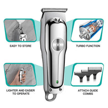 Load image into Gallery viewer, Stainless Steel USB Hair Shaver