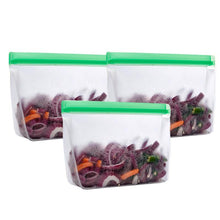 Load image into Gallery viewer, Stand Up Reusable Food Bags