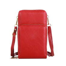 Load image into Gallery viewer, Three-layer Zipper Multifunctional Mobile Phone Bag