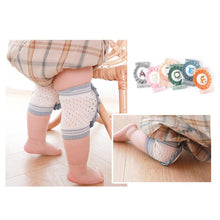 Load image into Gallery viewer, Embroidery Print Baby Knee Pads