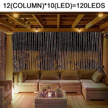 Load image into Gallery viewer, Twinkle Star 300 LED Window Curtain String Light