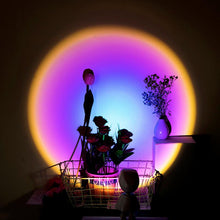 Load image into Gallery viewer, Romantic Modern Robot Sunset Lamp