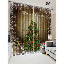 Load image into Gallery viewer, Christmas Window Curtains - 10 patterns