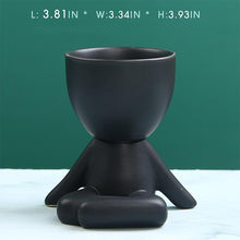 Load image into Gallery viewer, Ceramic Figure Pot Ornament