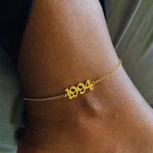 Load image into Gallery viewer, Stainless Steel Vintage Anklets