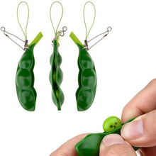 Load image into Gallery viewer, Infinite Squeeze Pea Expression Keychain