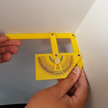 Load image into Gallery viewer, Plastic Protractor and Angle Finder