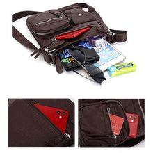Load image into Gallery viewer, Multi-Pocket Soft PU Crossbody Bag