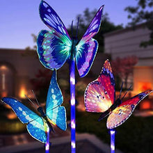 Load image into Gallery viewer, Solar Butterfly Stake Light, 3 Pack