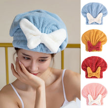 Load image into Gallery viewer, Super Absorbent Hair Towel Wrap for Wet Hair