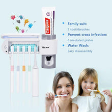 Load image into Gallery viewer, Automatic Toothpaste Squeezer and Holder Set
