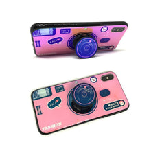 Load image into Gallery viewer, Luxury 3D Camera Blue Ray Phone Cover For IPhone