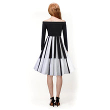 Load image into Gallery viewer, Off Shoulder Long Sleeve Dress