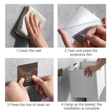 Load image into Gallery viewer, Punch-Free Folding Storage Basket