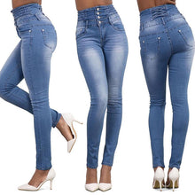 Load image into Gallery viewer, Sexy high-rise slim-fit jeans