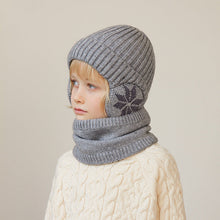 Load image into Gallery viewer, Children&#39;s Winter Fleece Scarf Suit