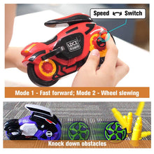 Load image into Gallery viewer, New Motorcycle Wheel Kids Battle Toys