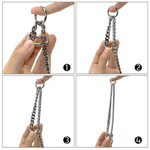 Load image into Gallery viewer, 304 Stainless Steel Choker P Chain Snake Necklace