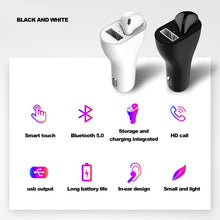 Load image into Gallery viewer, 2 in 1 Bluetooth Headset USB Car Charger
