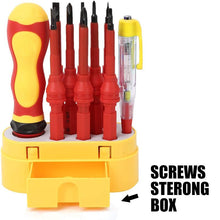 Load image into Gallery viewer, Insulated Screwdriver Tools Electrical Handle (10 PCs)