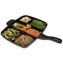 Load image into Gallery viewer, Non-Stick Divided Meal Skillet