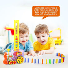 Load image into Gallery viewer, Domino Train Toy Set