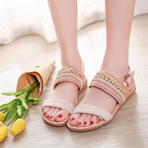 Summer Roman Flat Sandals