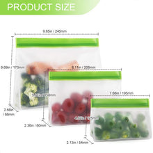 Load image into Gallery viewer, Stand Up Reusable Food Bags